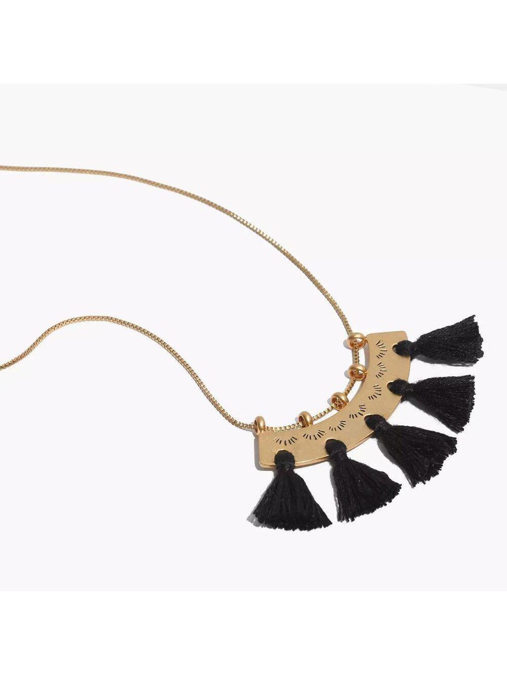 Madewell Supernova Tassel Necklace
